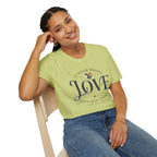 Love Is Never Wrong T-Shirt — LGBTQ+ Pride Heart Tee