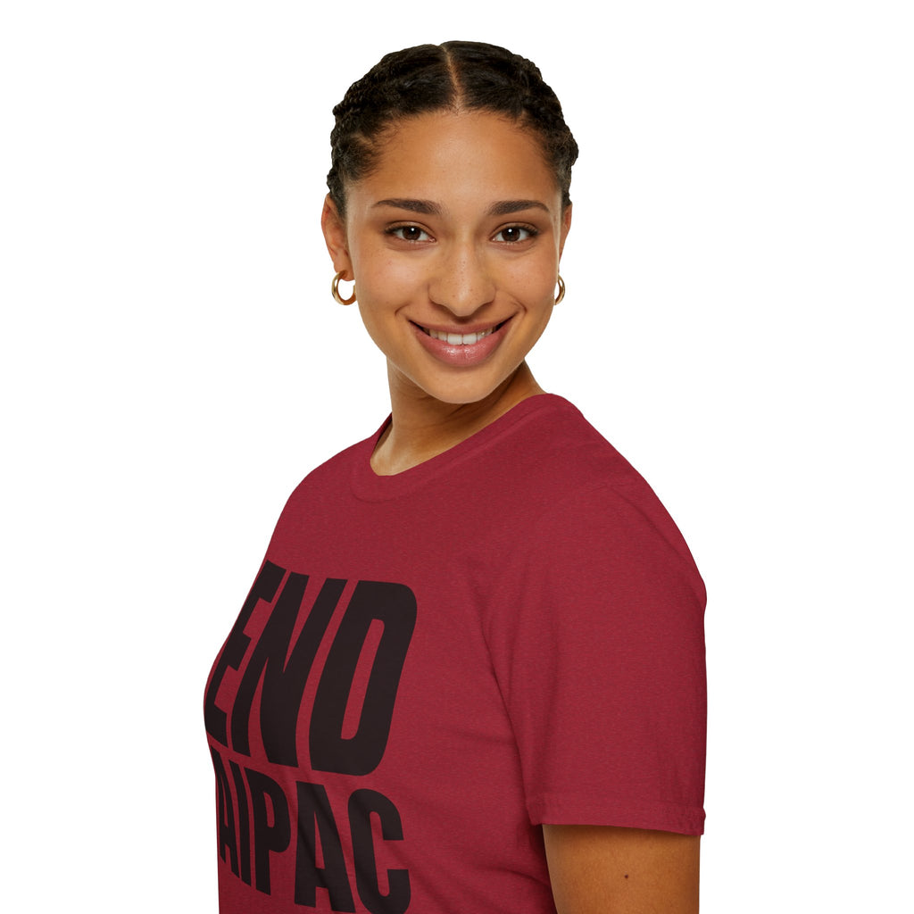 END AIPAC Bold Protest T-Shirt