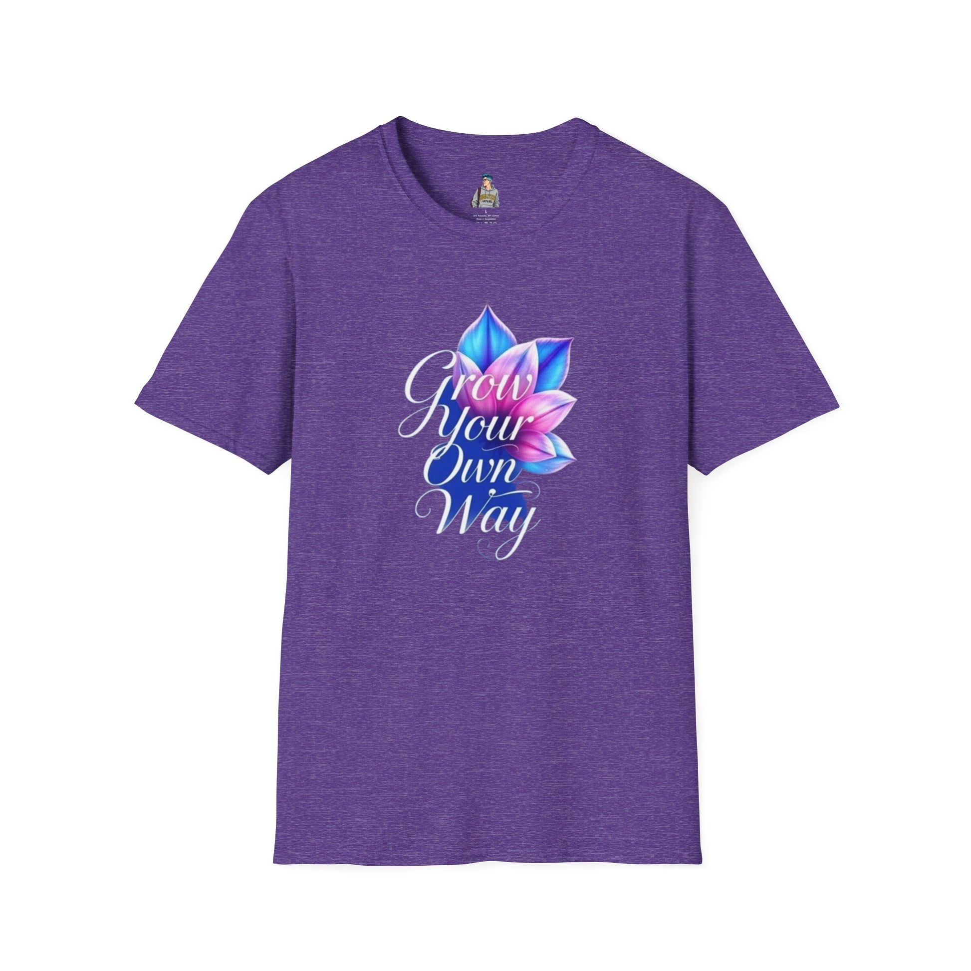 Empowerment Lotus, Grow Your Own Way T-Shirt