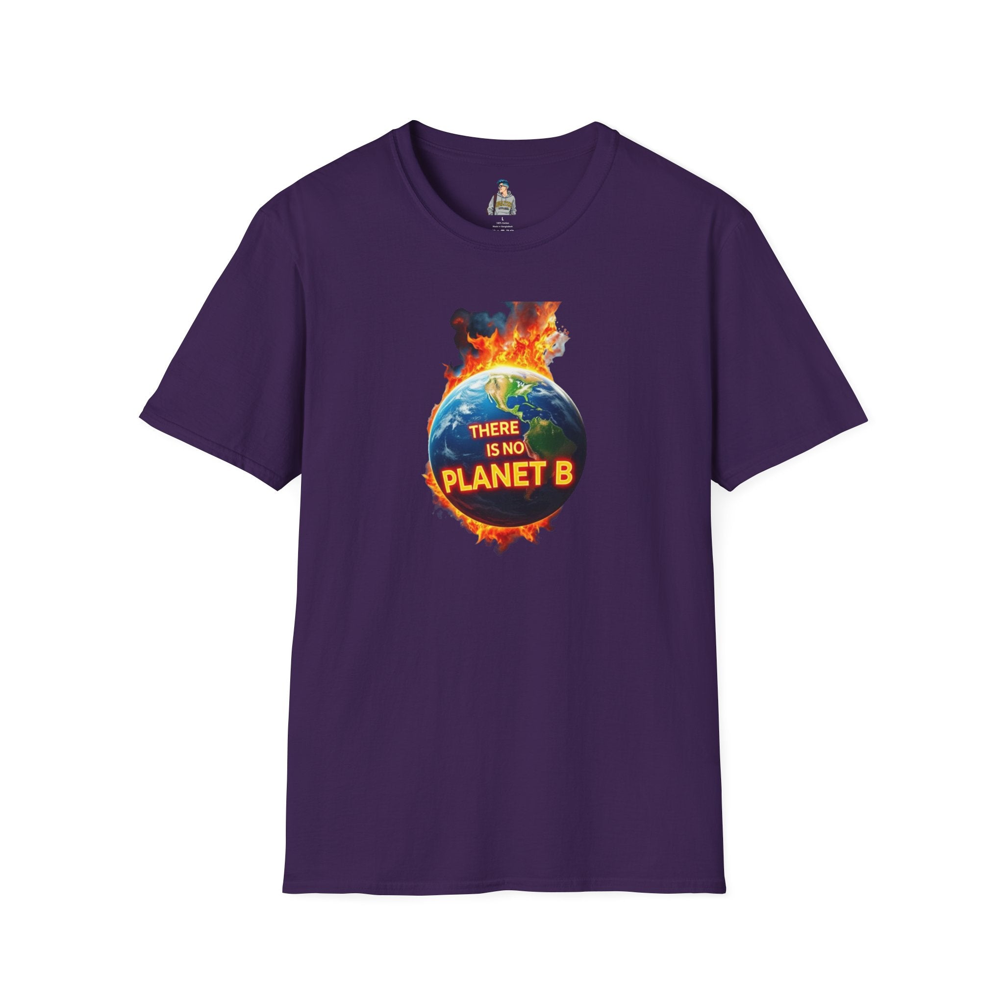 Unisex Softstyle T-Shirt - There is No Planet B Eco-Friendly Tee