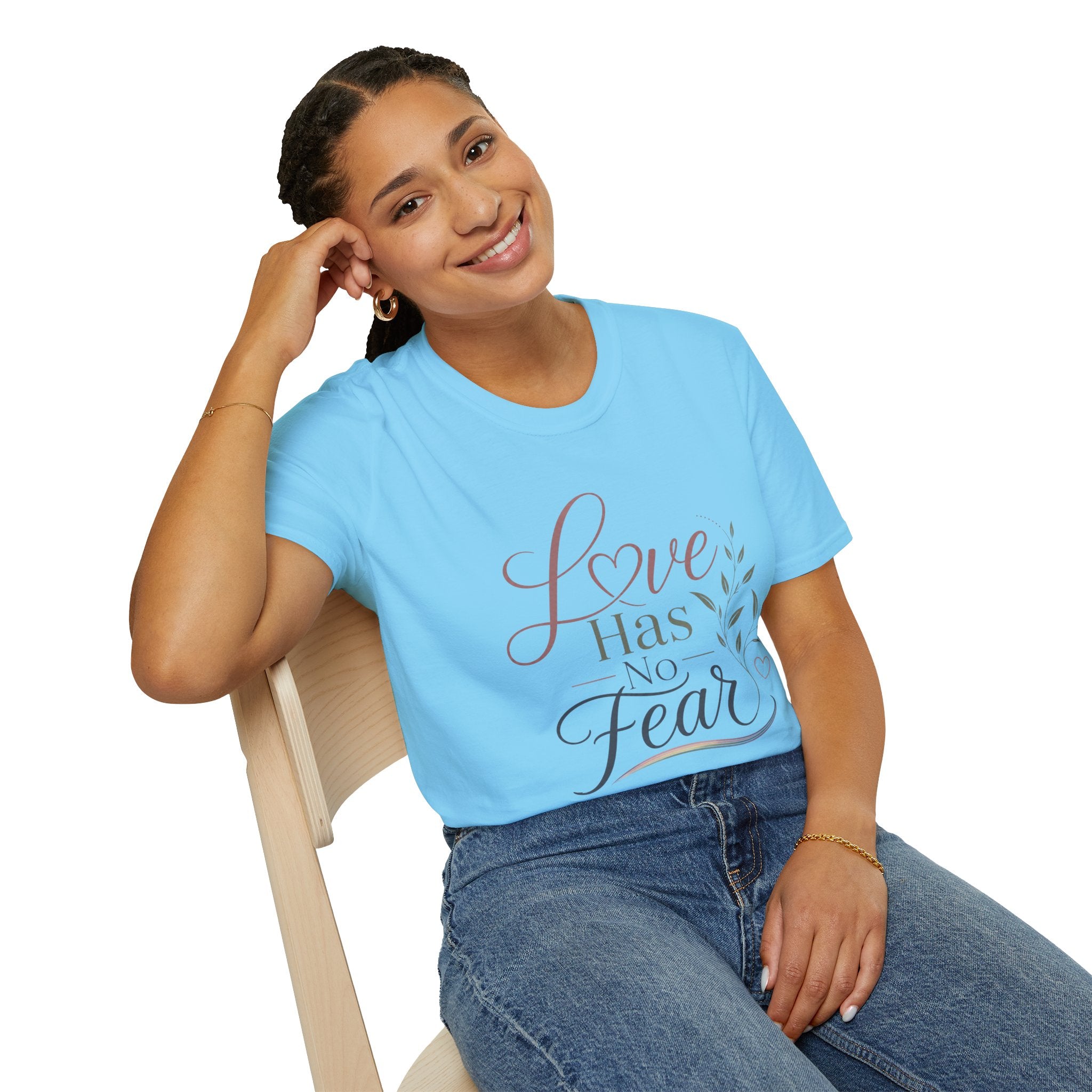 Love Has No Fear T-Shirt — Inspirational Tee