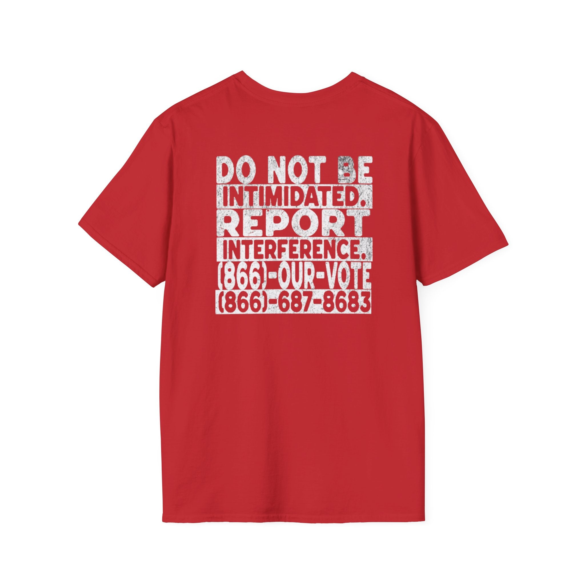 Do Not Be Intimidated Know Your Rights Voting Tee-English