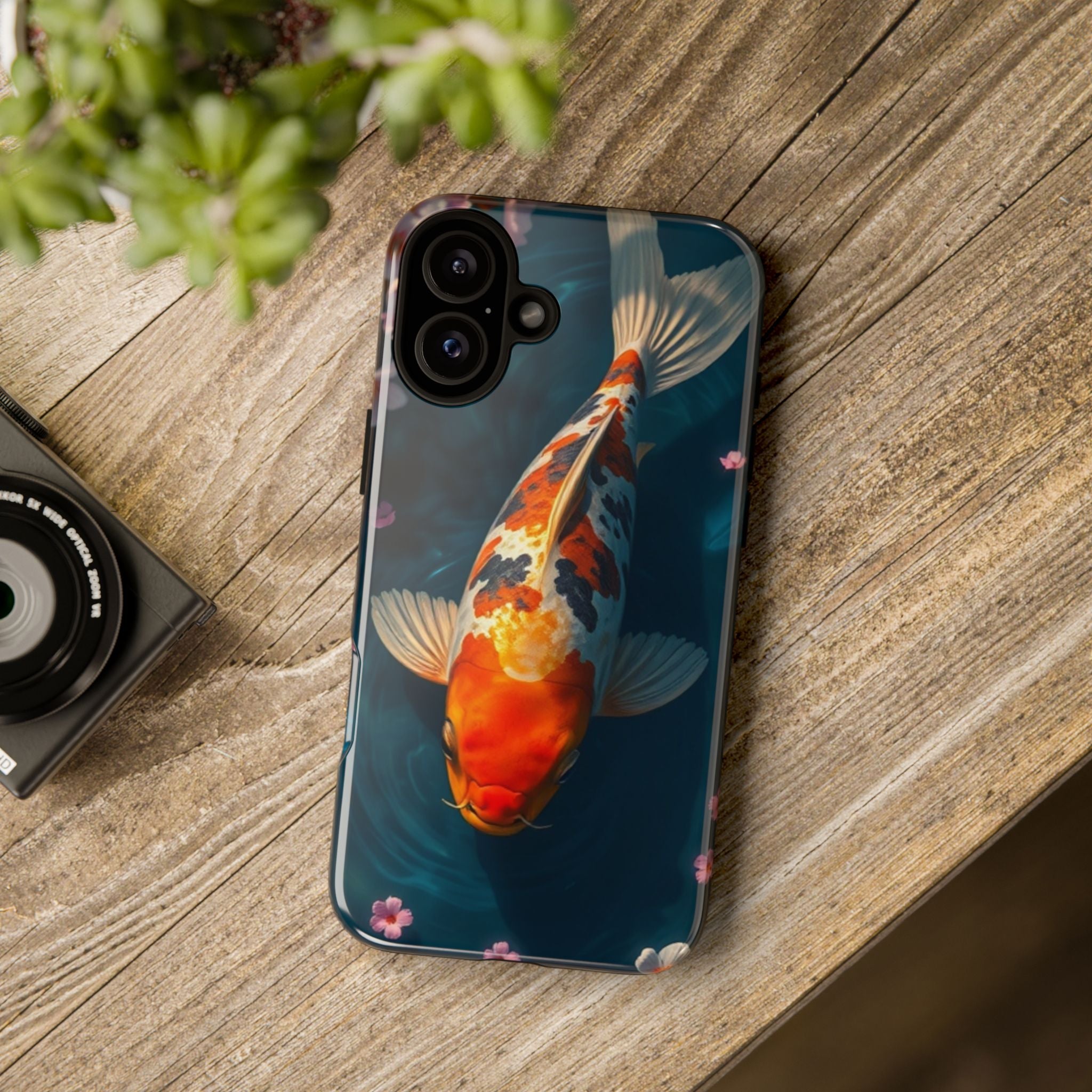 Peaceful Koi Cherry Blossom Tough Cases For Android & iPhone