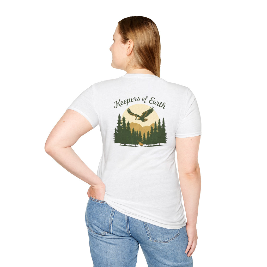 Keepers of the Earth Eagle and Elk T-shirt