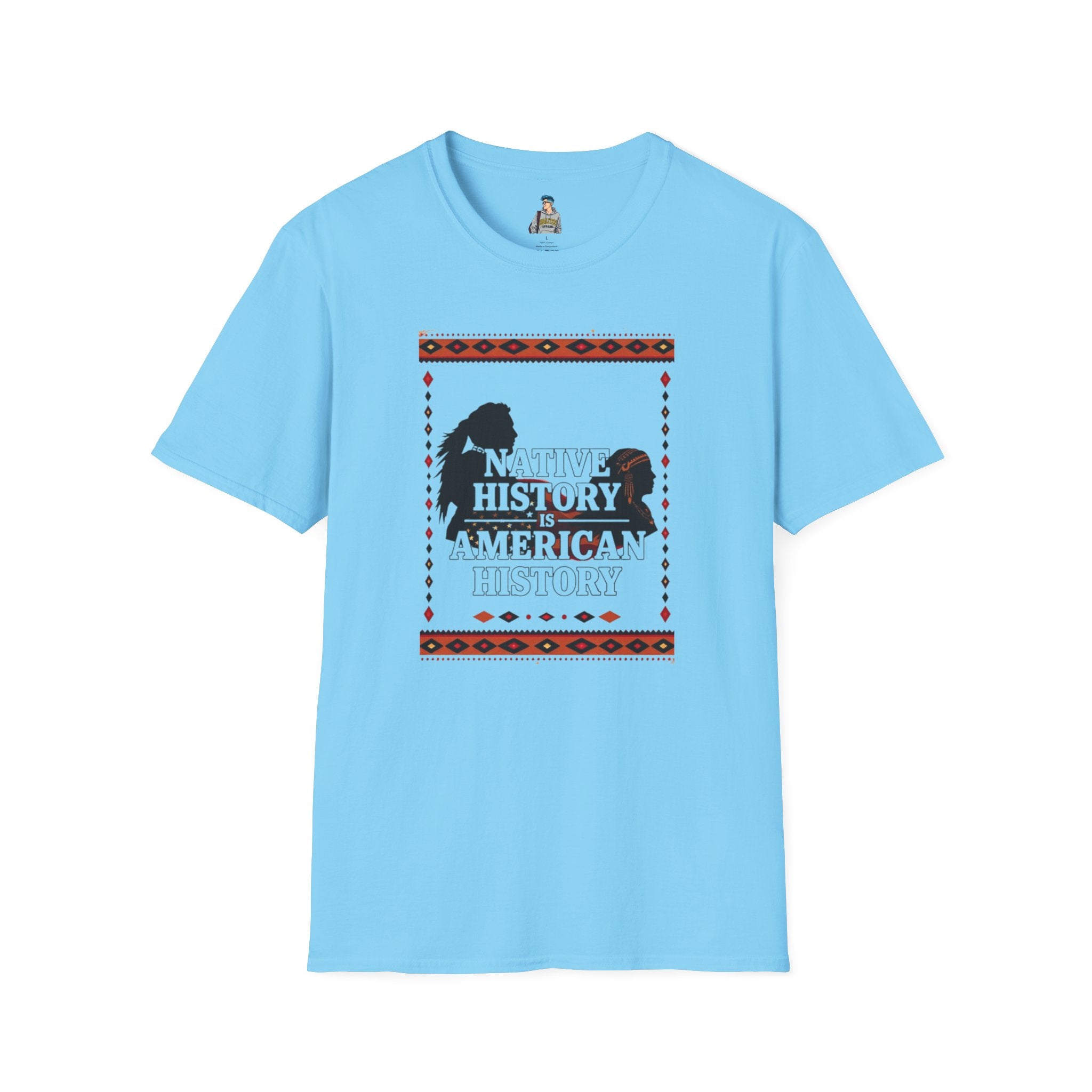 Native History is American History Unisex Softstyle T-Shirt | Cultural Awareness Tee