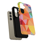 Colorful Geometric Tough Case for Android