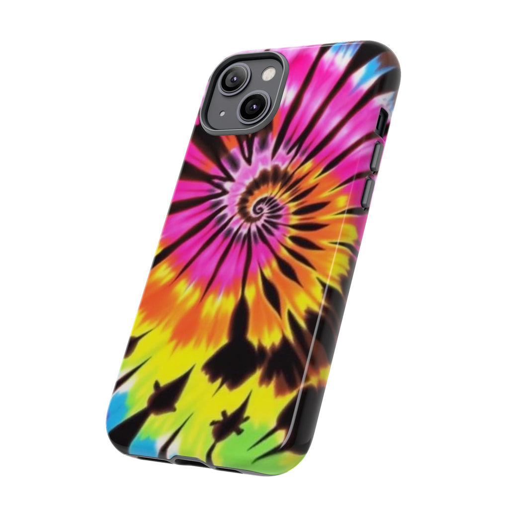 Tie-Dye Spiral Phone Case for iPhone