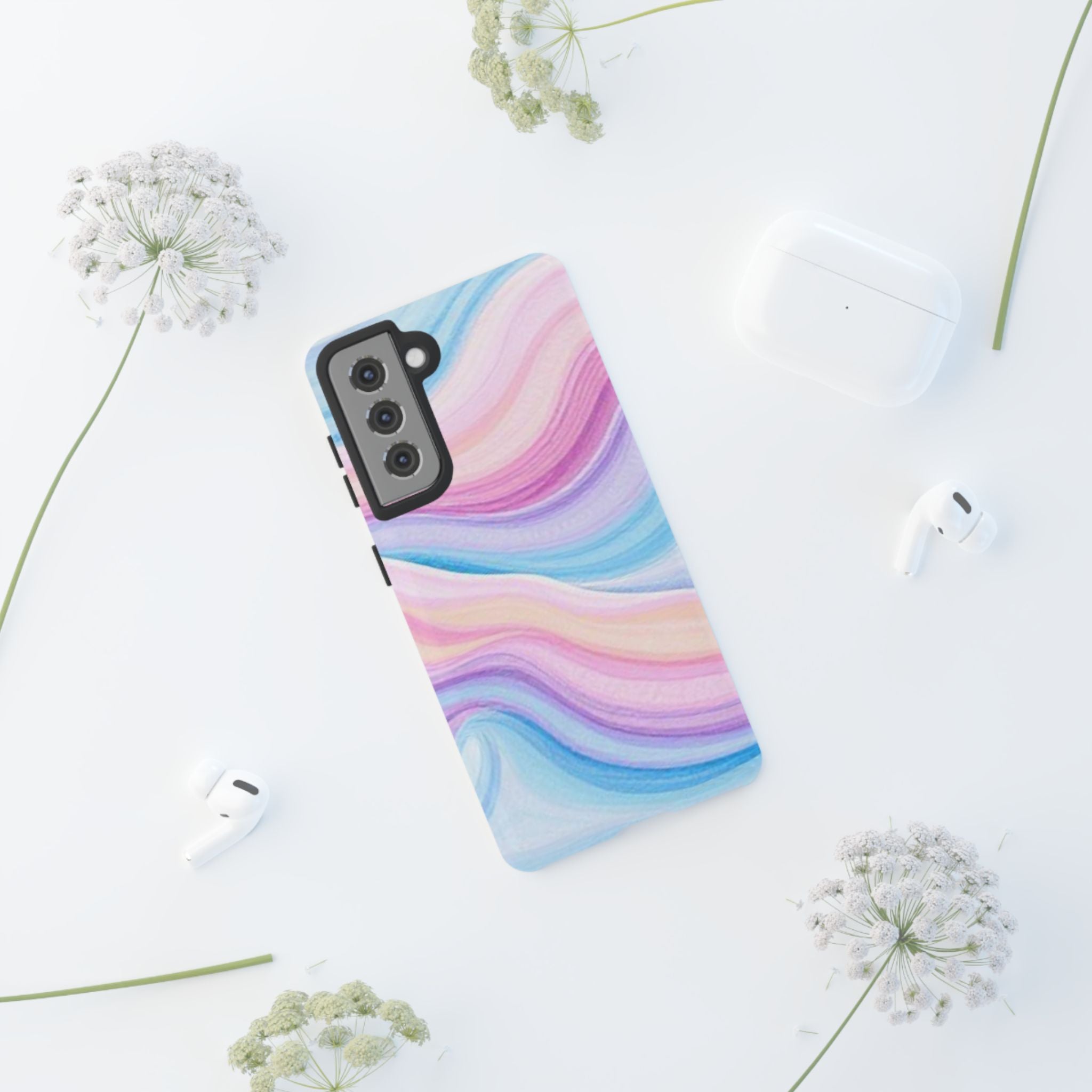 Pastel Marble Tough Case for Android
