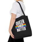 Queer Lives Matter Tote Bag