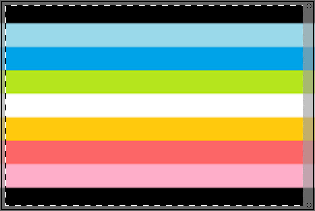 Vibrant Queer Pride Double-Sided Flag for Celebrations & Events