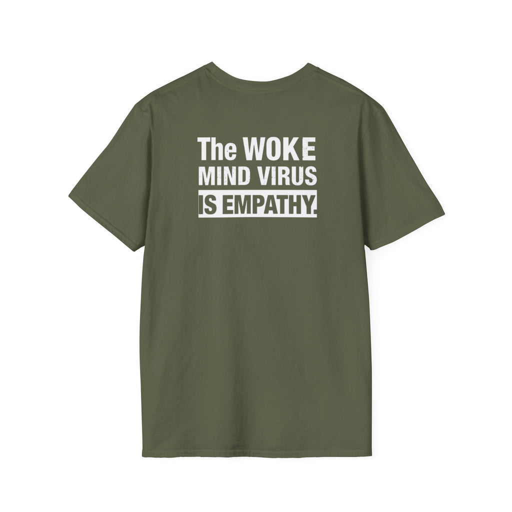 Woke is Empathy Unisex Softstyle T-Shirt - Bold Statement Tee for Everyday Activists