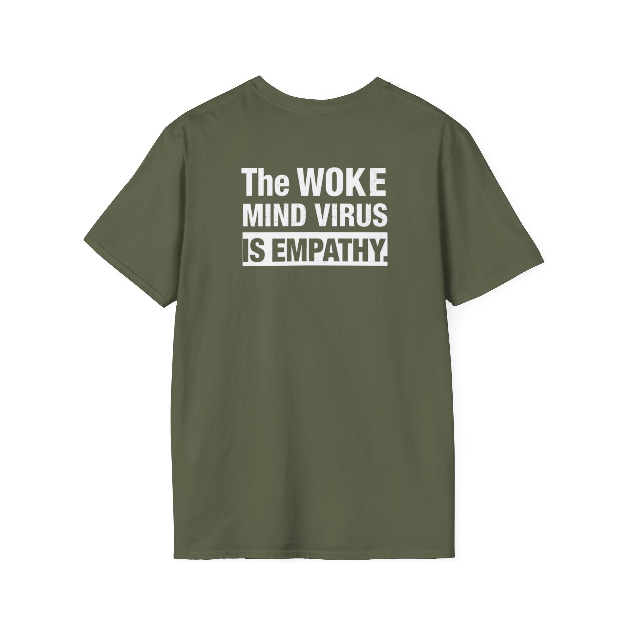 Woke is Empathy Unisex Softstyle T-Shirt - Bold Statement Tee for Everyday Activists