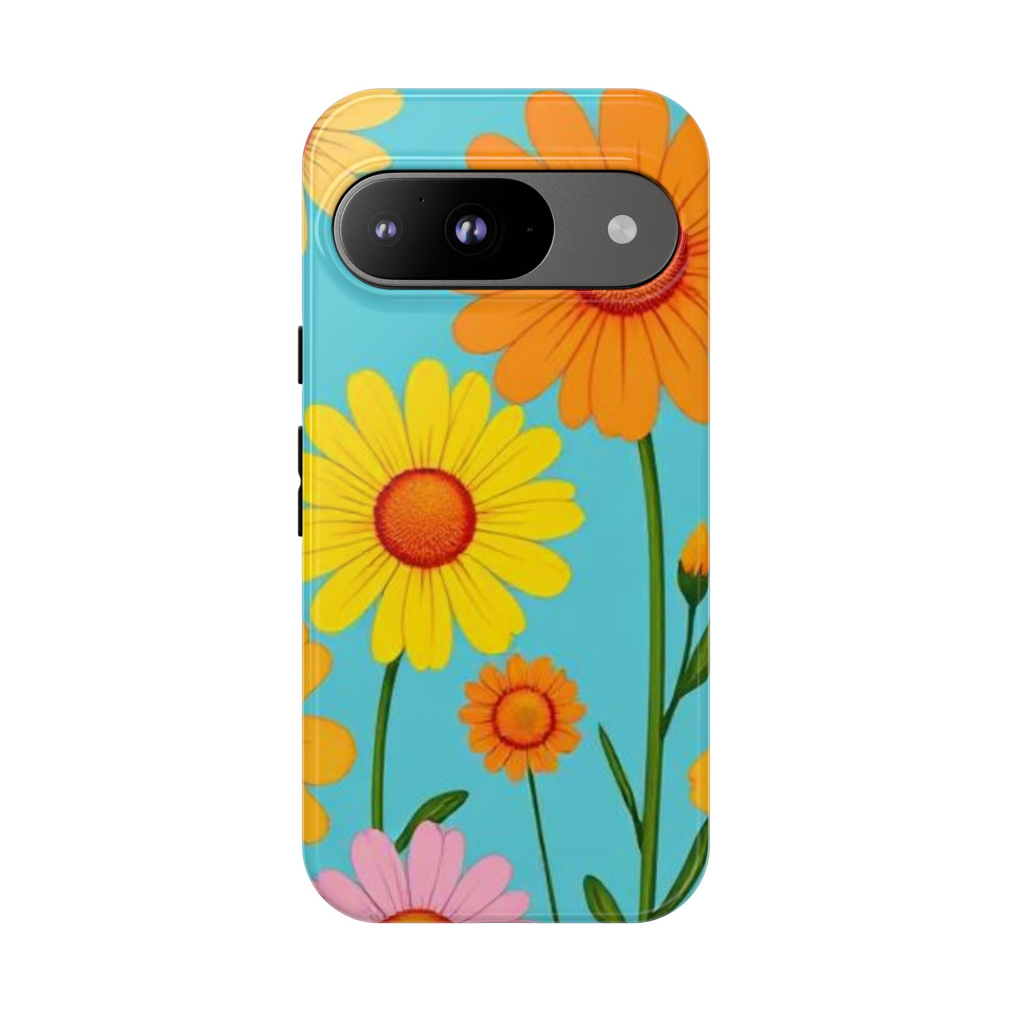 Floral Daisy Tough Case for Android