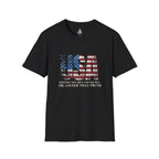 USA Democracy Statement Unisex Softstyle T-Shirt