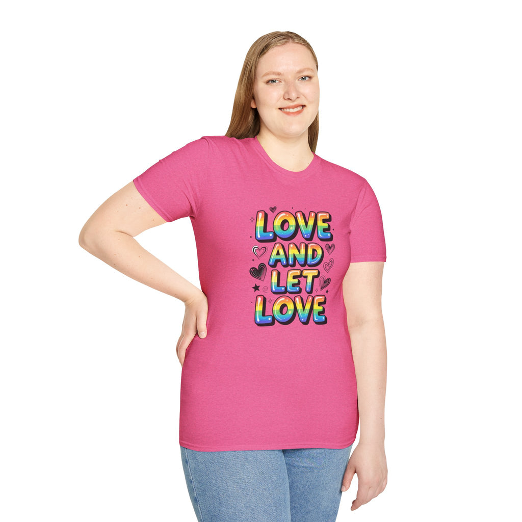 Love & Let Love Inspirational T-Shirt