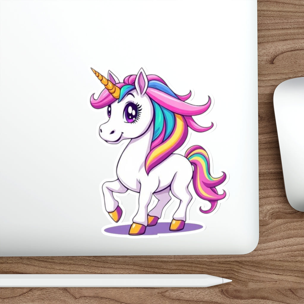 Die-Cut Stickers - Cute Unicorn