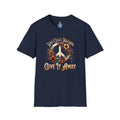 Unisex Softstyle T-Shirt - Love Costs Nothing, Give It Away Floral Peace Design