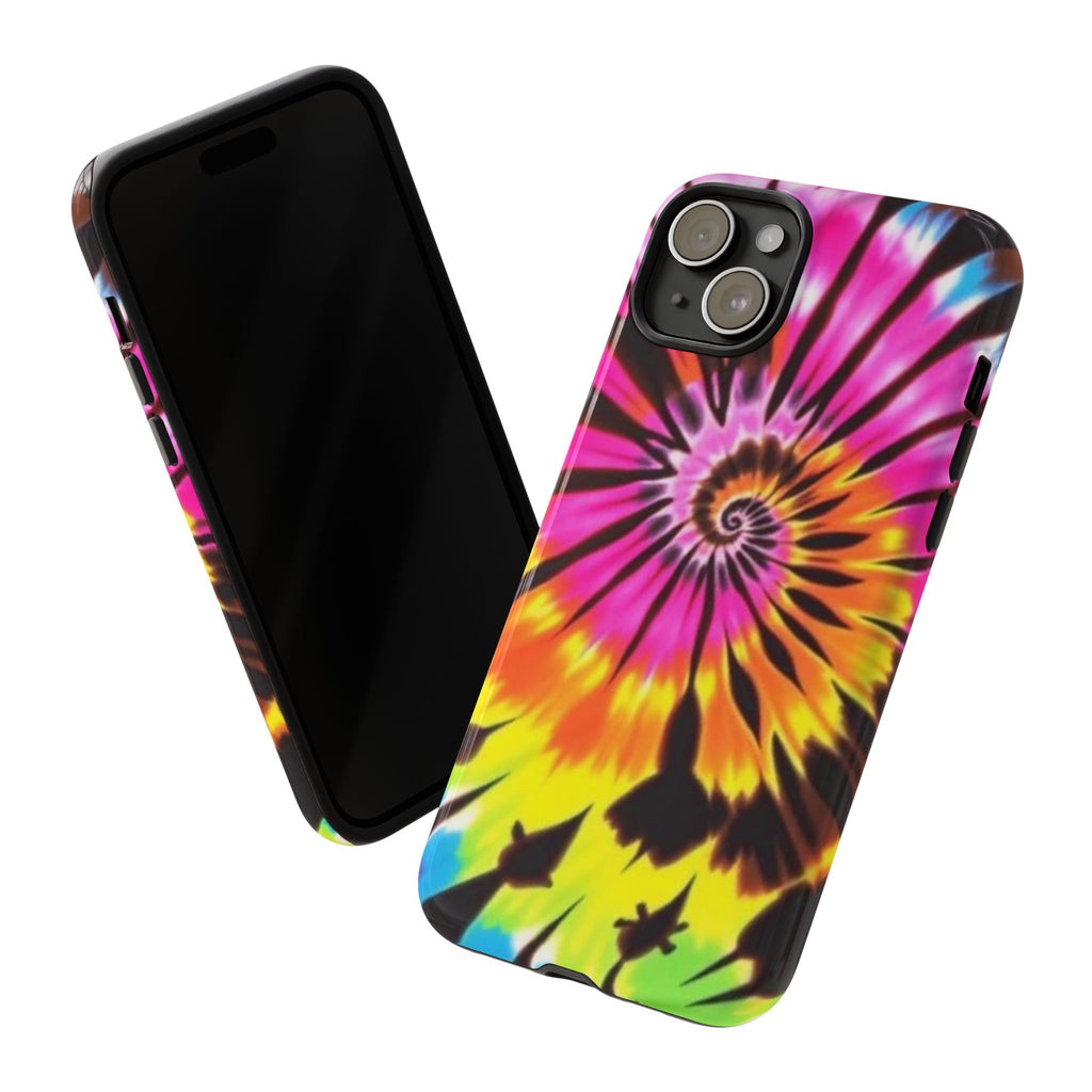 Tie-Dye Spiral Phone Case for iPhone