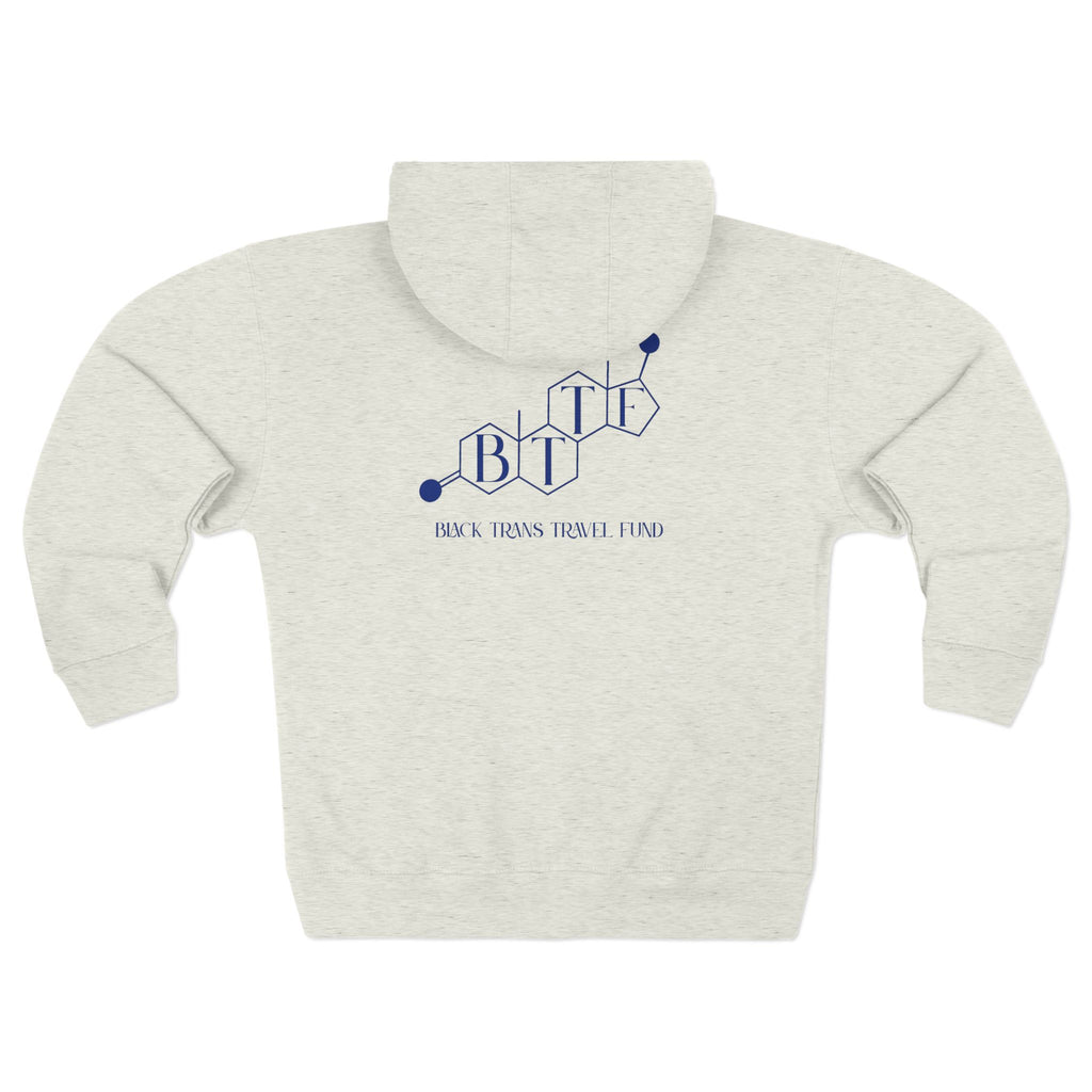BTTF - Black Trans Travel Fund Unisex Zip-Up Hoodie