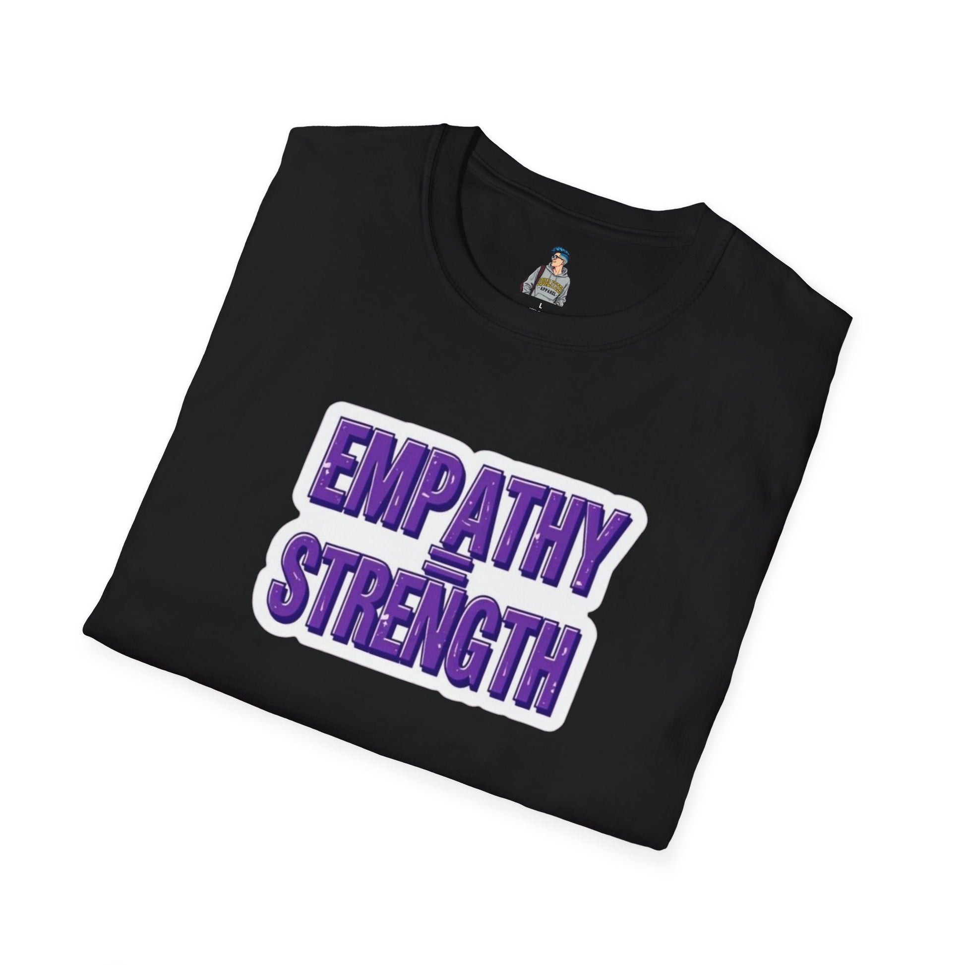 Empathy Equals Strength Unisex Softstyle T-Shirt - Inspirational Apparel for Everyday Comfort