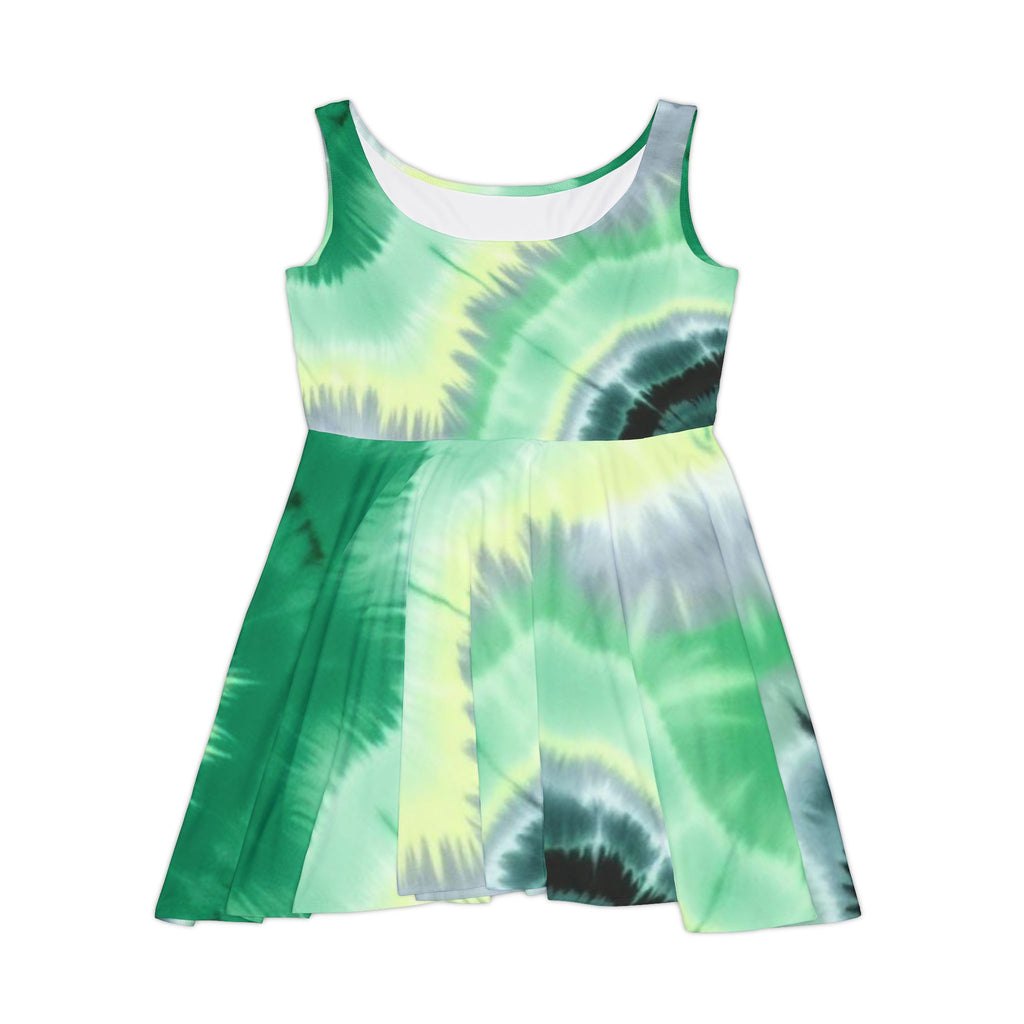 Tie-Dye Skater Dress - Perfect for Summer Outings & Festivals