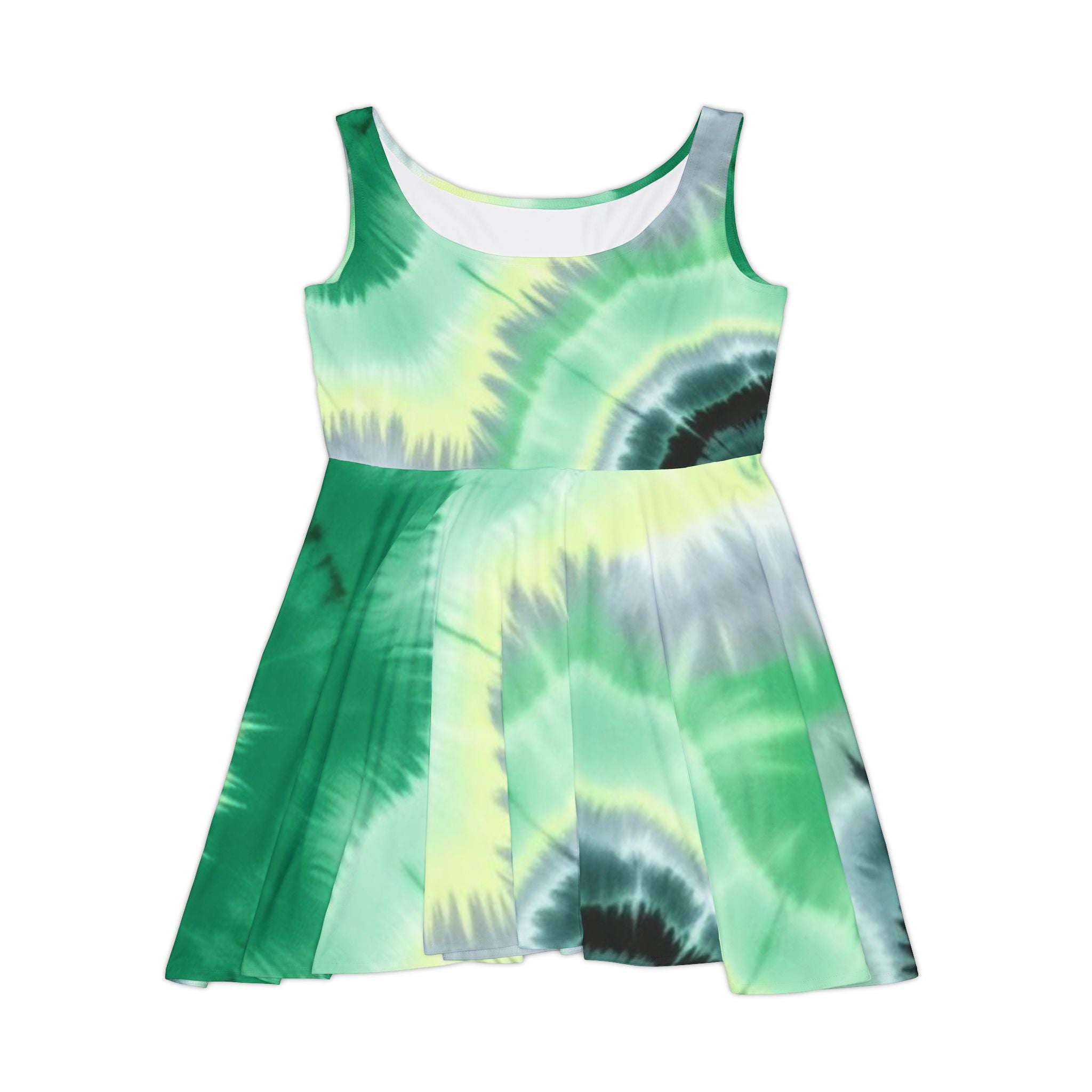 Tie-Dye Skater Dress - Perfect for Summer Outings & Festivals