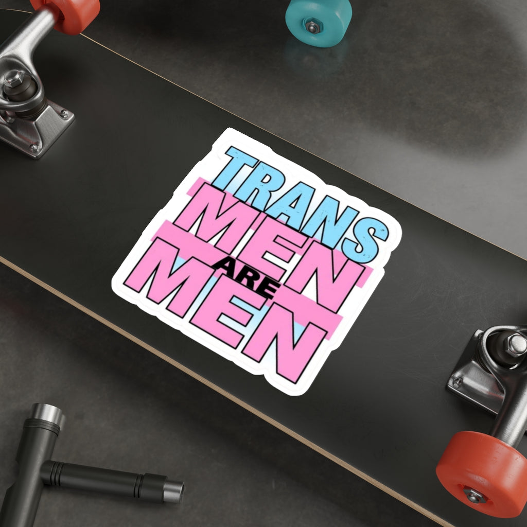 Die-Cut Stickers - TRANS MEN ARE MEN