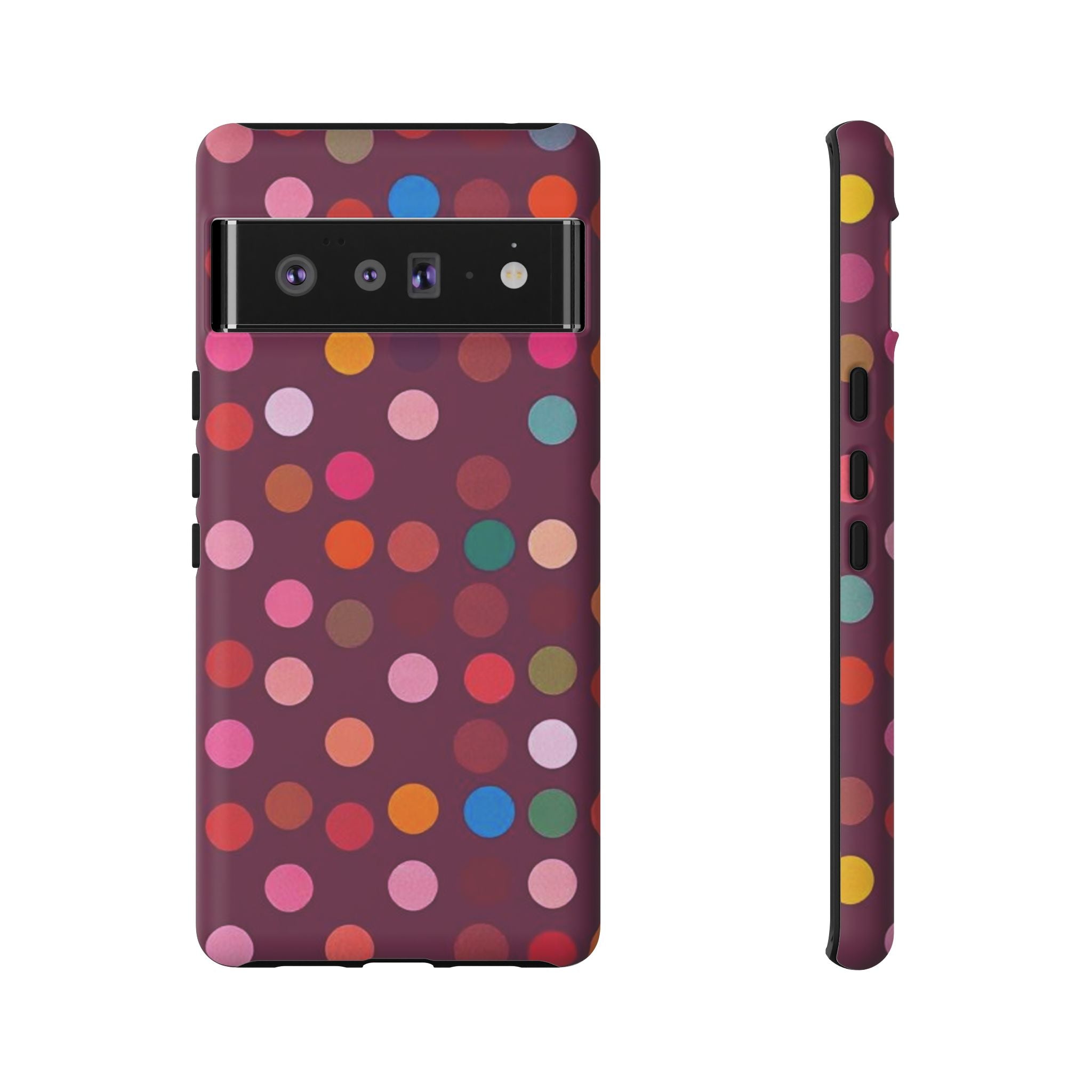 Polka-Dot Colorful Tough Case for Android