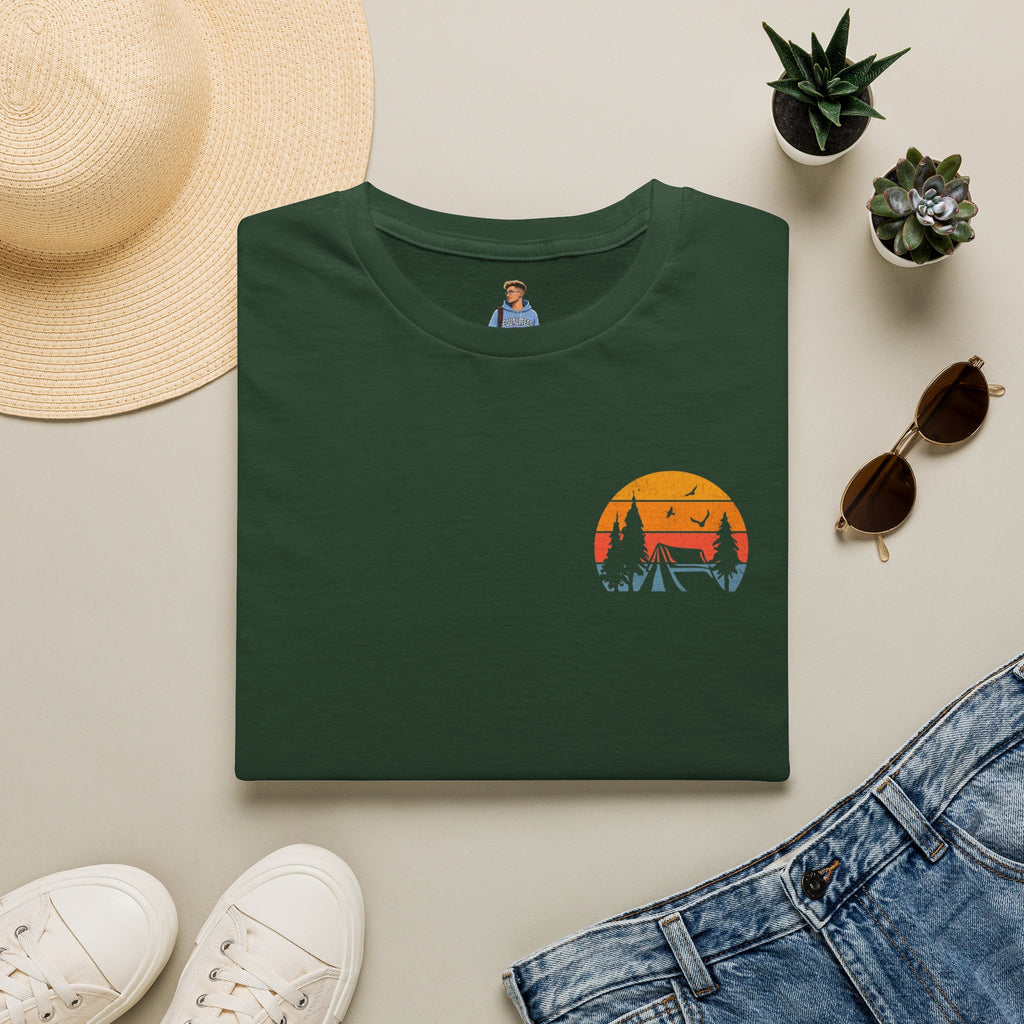 Unisex Softstyle T-Shirt - 'I'd Rather Be Camping' Adventure Tee