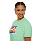 Just Love Unisex Softstyle T-Shirt | Perfect for Pride, Anniversaries, and Everyday Wear