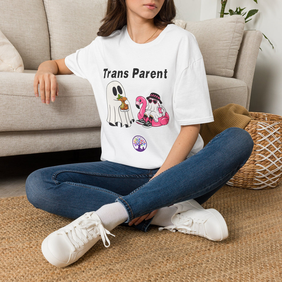 Trans Parent 4 Halloween Pride Tree Las Vegas T-Shirt