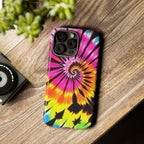 Tie-Dye Spiral Phone Case for iPhone