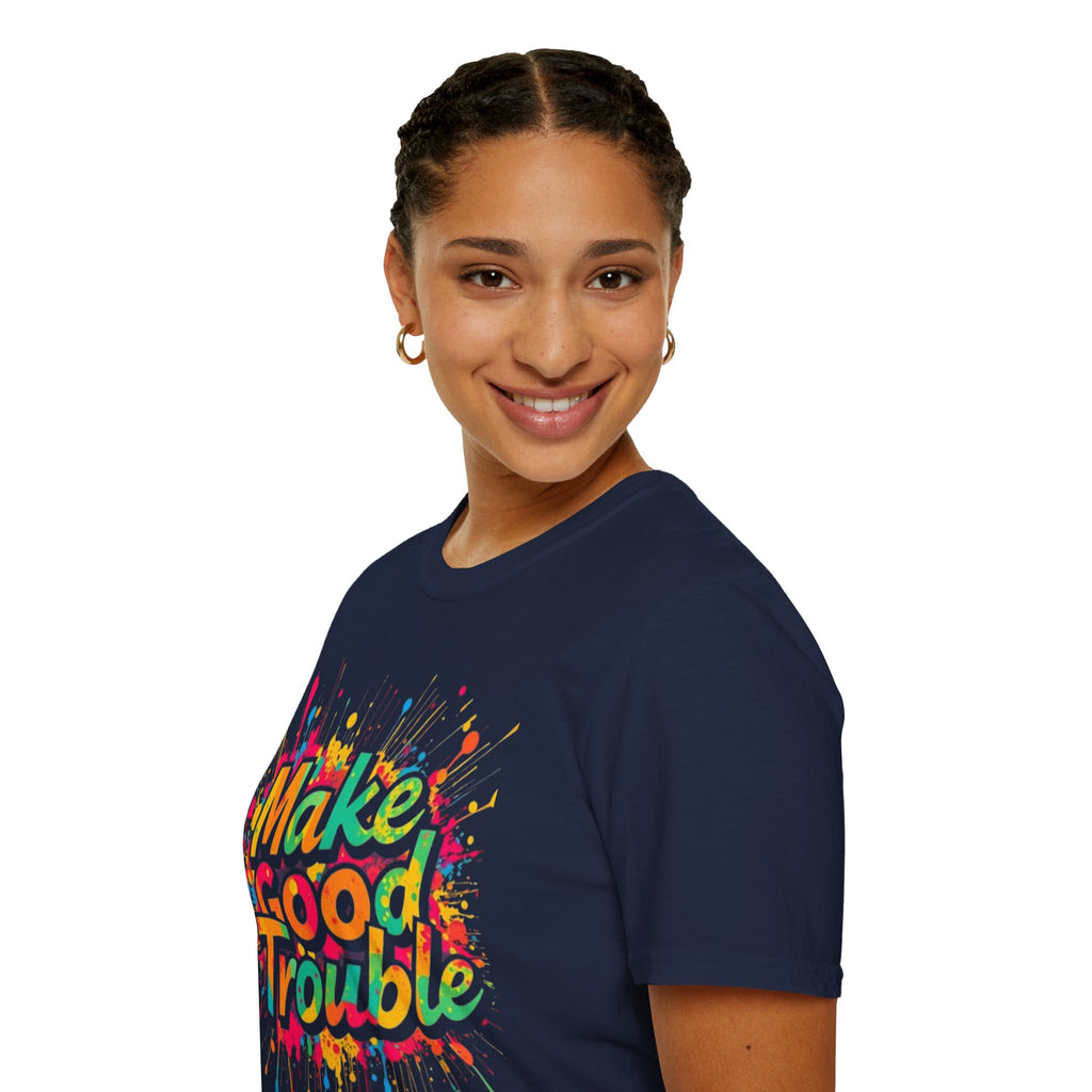 Color Splash, Make Good Trouble Tee