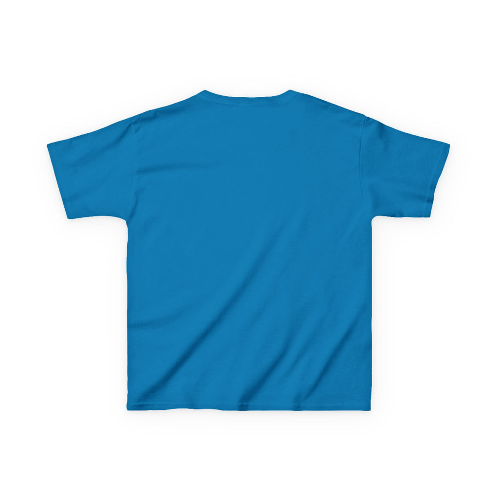 Colorful Fractal Lion Kids Heavy Cotton Tee