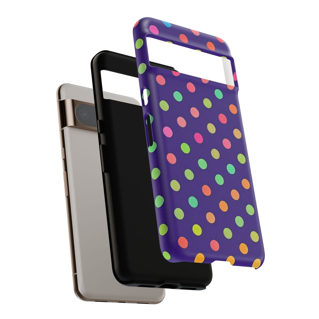 Colorful Polka-Dot Tough Case for Android