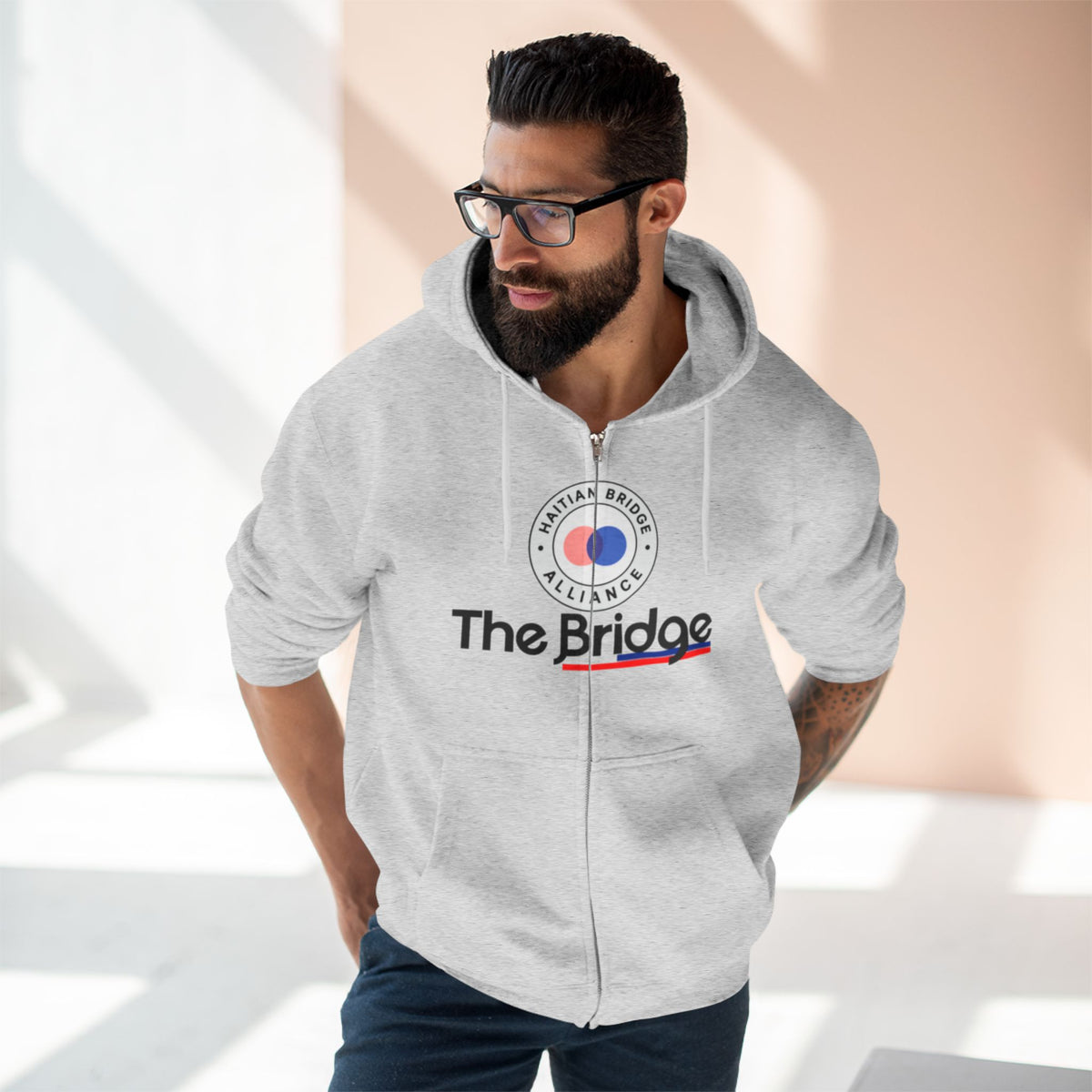 The Haitian Bridge Alliance Zip Hoodie