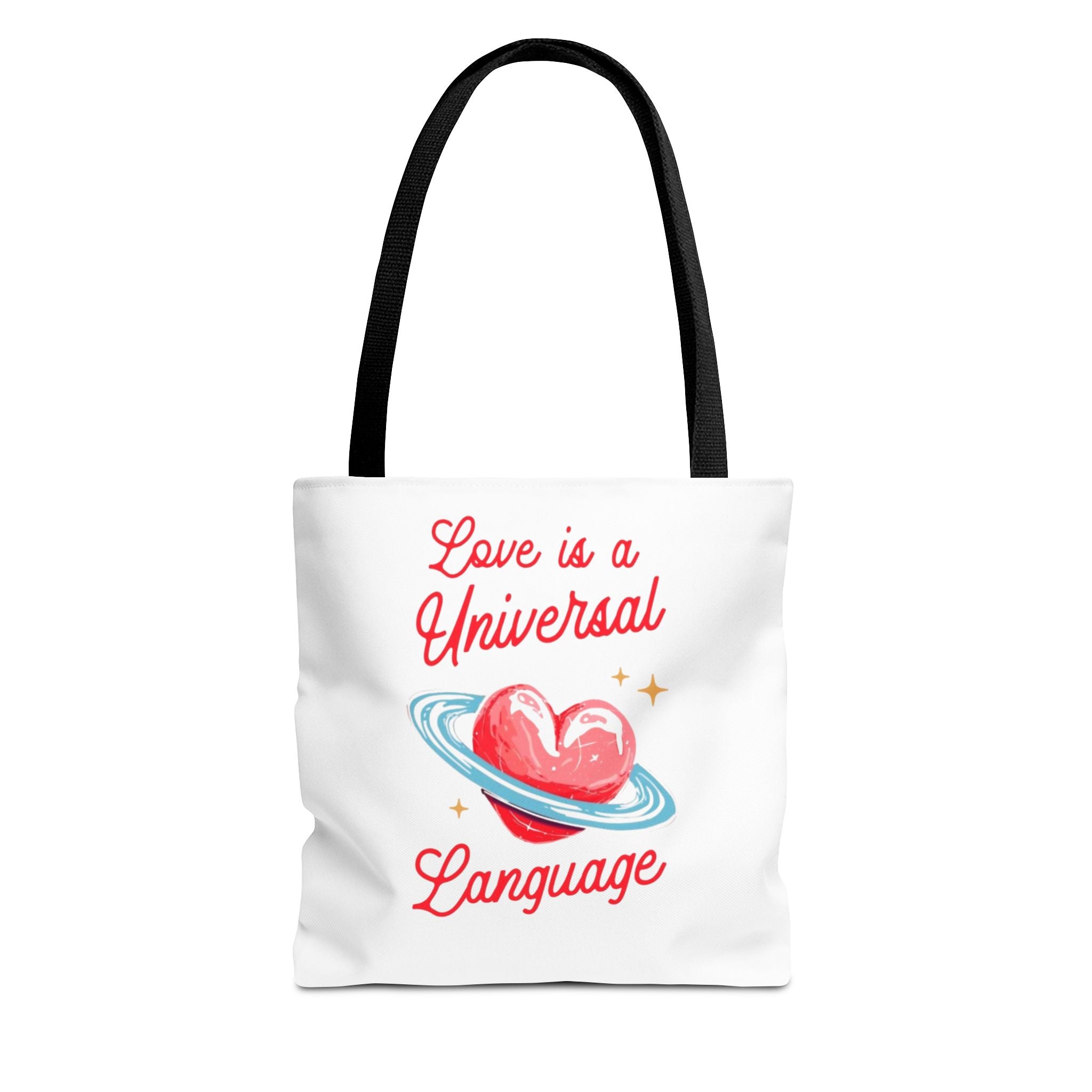 Love is a Universal Language Design - Tote Bag