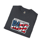 Patriotic Unisex T-Shirt - 'We The People Rise'