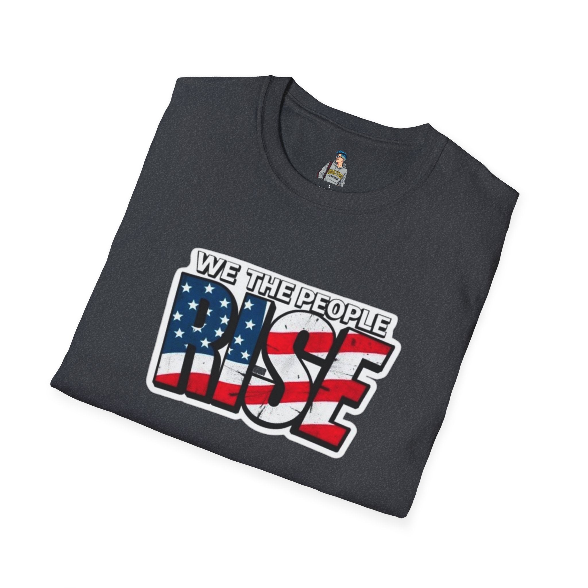 Patriotic Unisex T-Shirt - 'We The People Rise'