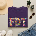 FDT Bold Floral Typography T-Shirt