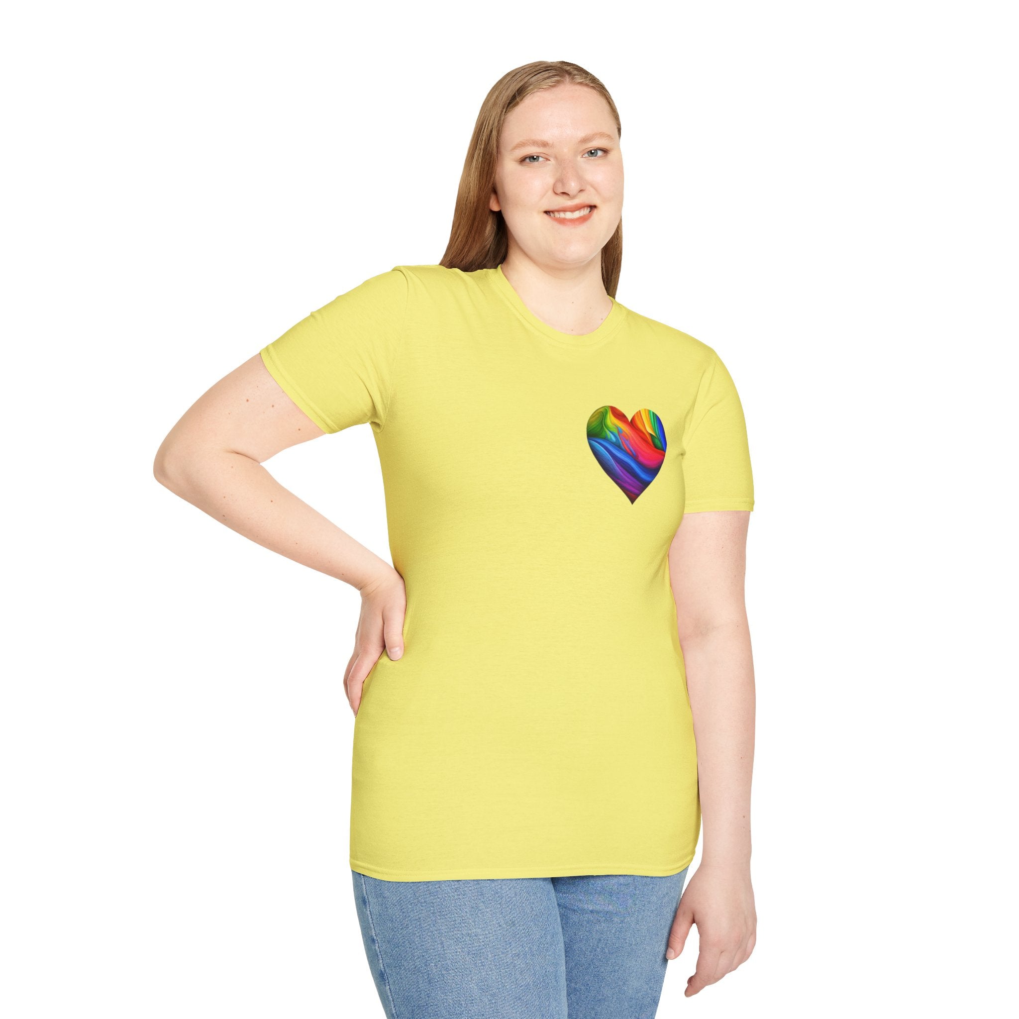 Pride Heart Design T-shirt
