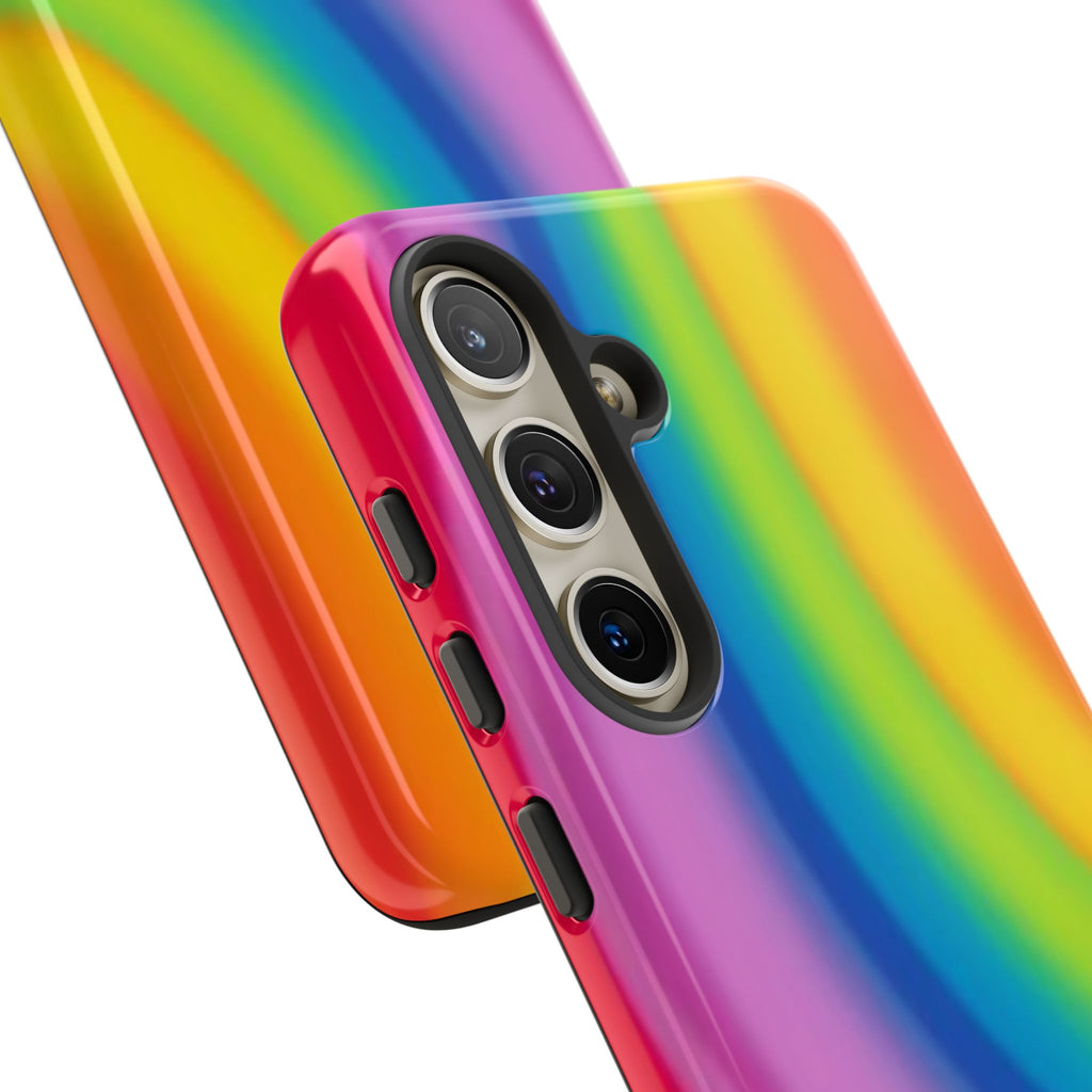 Rainbow Swirl Tough Case for Android