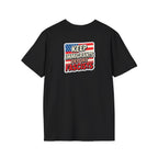 Keep Immigrants Deport Fascists Unisex Softstyle T-Shirt