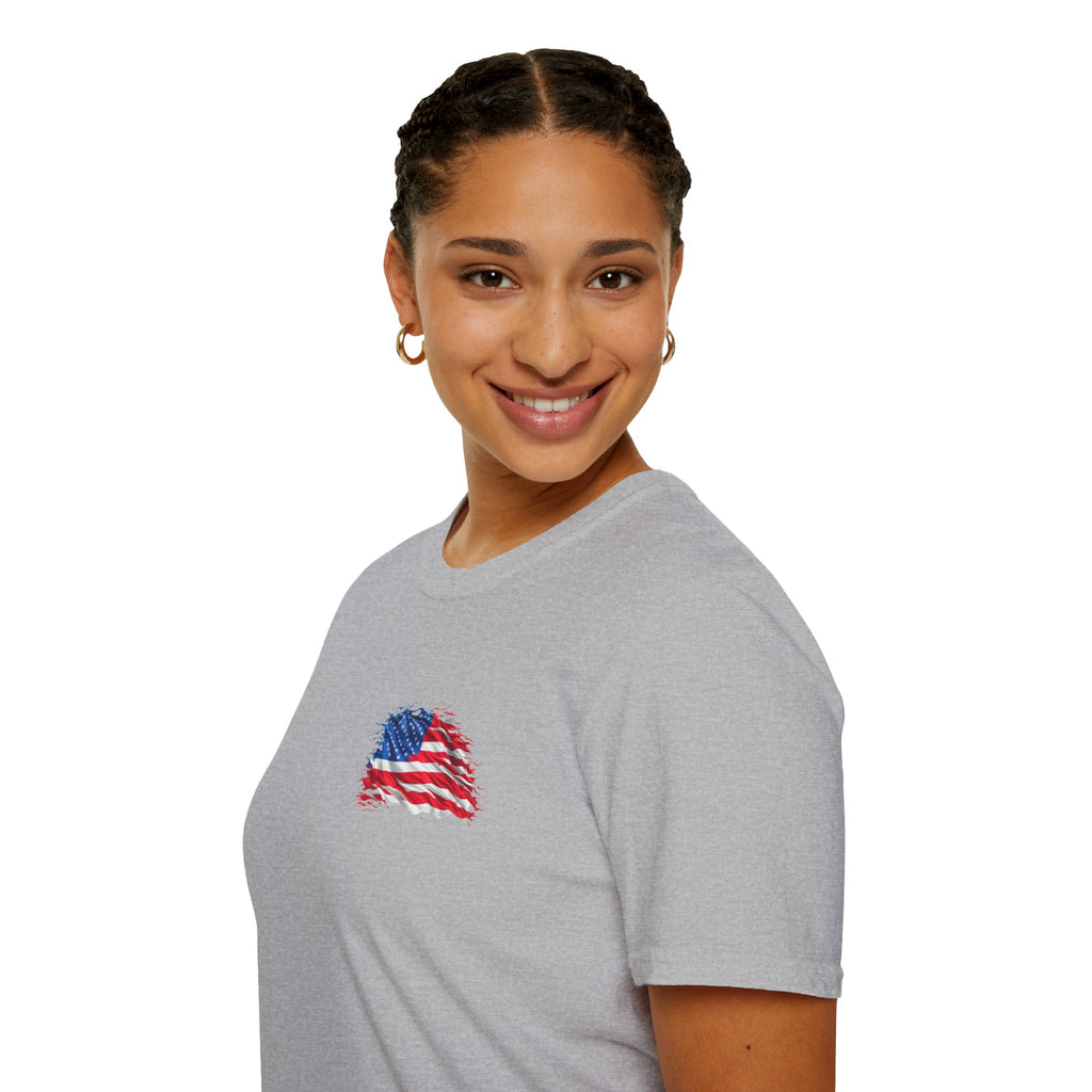 Learn Your Rights T-Shirt — Patriotic American Flag Graphic Tee