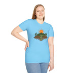 Mountain Scene Unisex Softstyle T-shirt