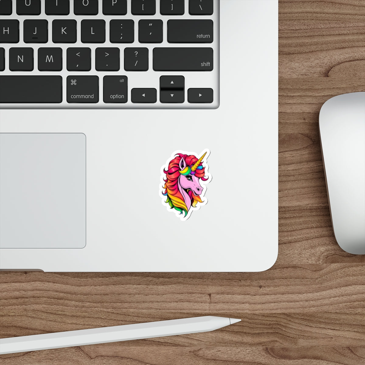 Die-Cut Stickers - Pink Unicorn