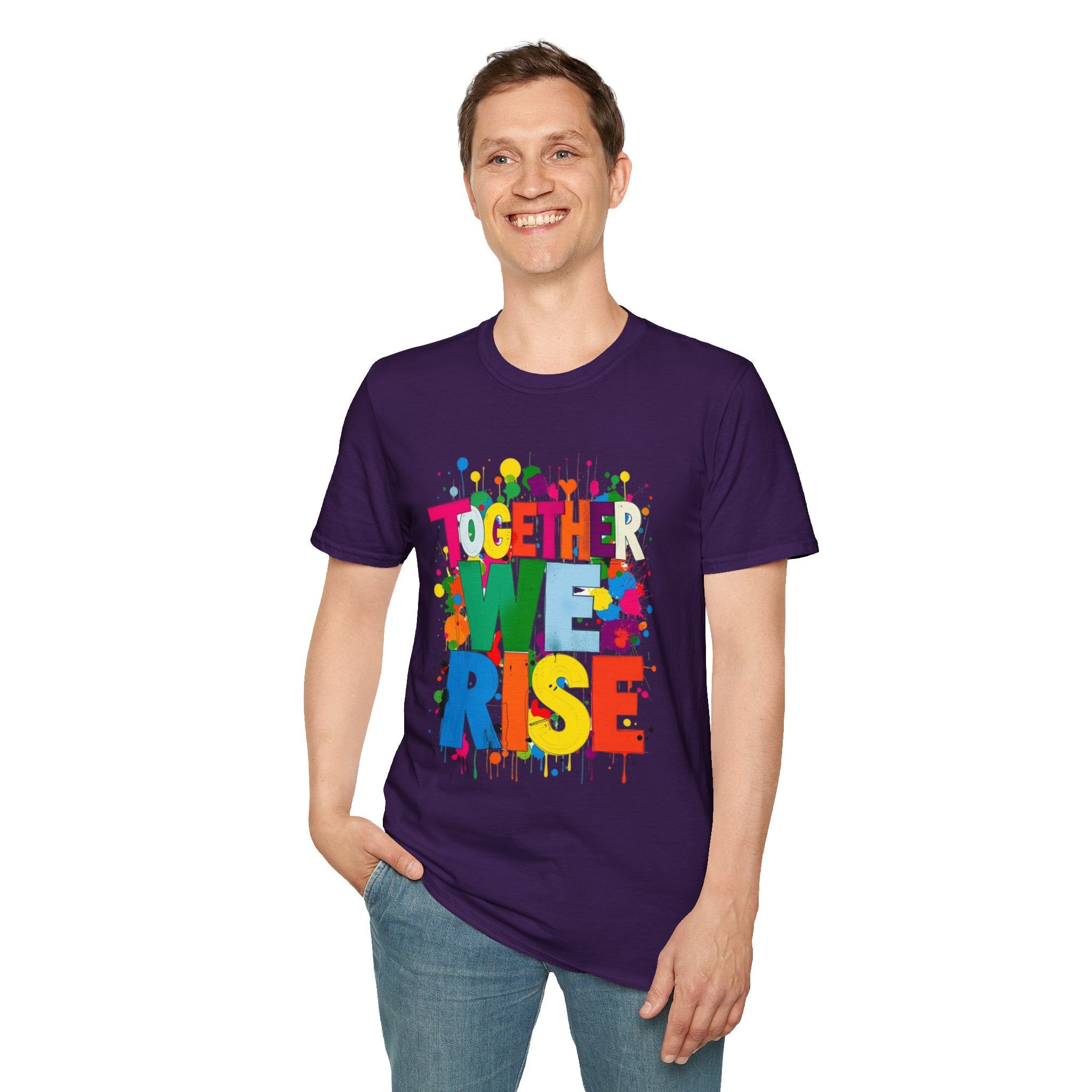 Together We Rise Unisex Softstyle T-Shirt