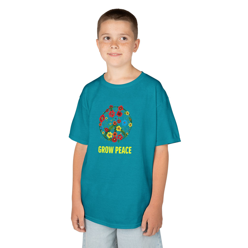 GROW PEACE Kids Heavy Cotton™ Tee