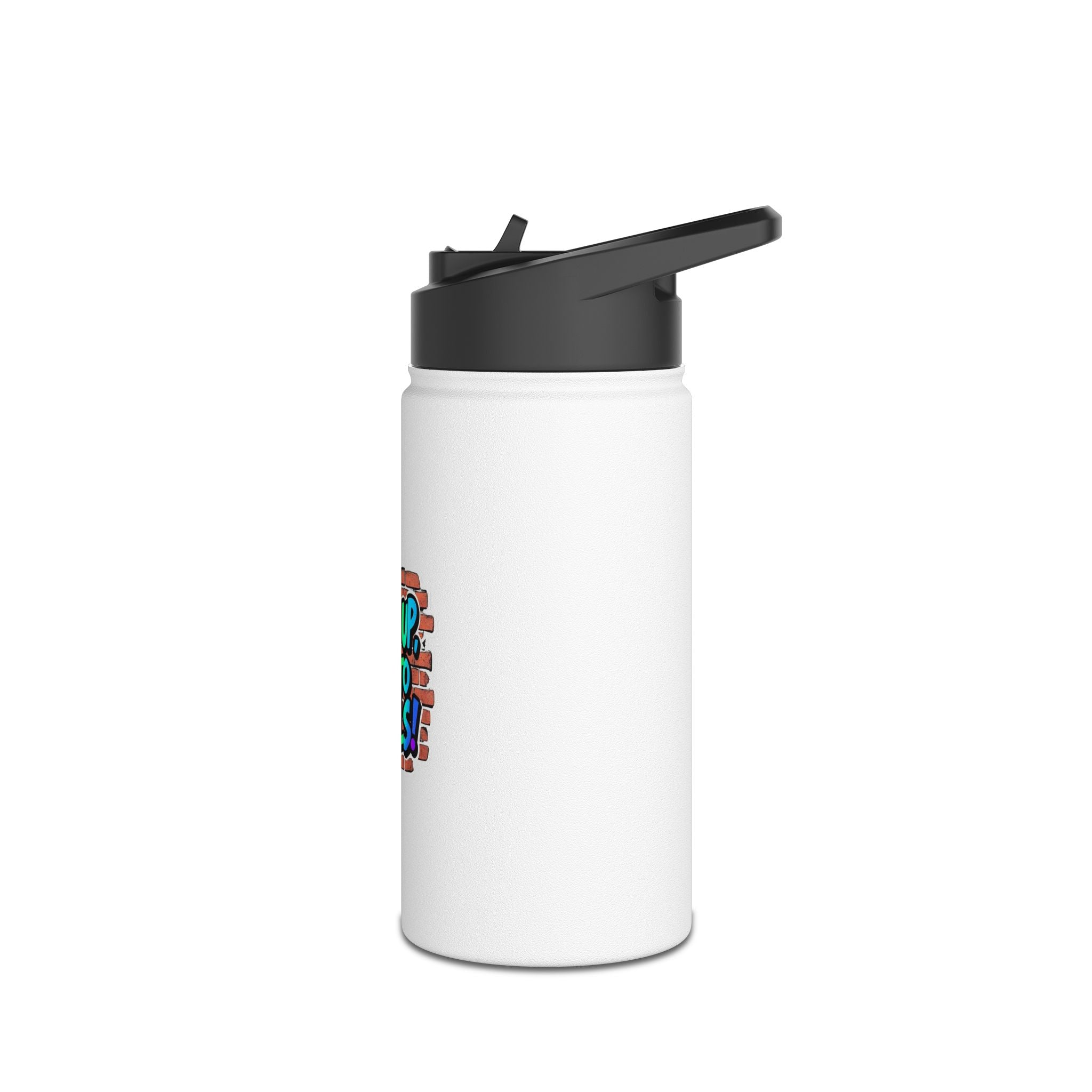 Teaching While Queer Stainless Steel Water Bottle - Perfect for Educators and Allies