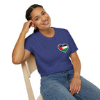 Unisex Softstyle T-Shirt: Stand with Gaza & We Are All Palestine Graphic Tee